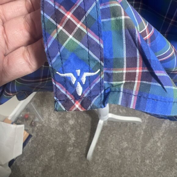 Wrangler 20X Men's XXL Competition Advanced Comfort L/S Pearl Snap Western Shirt - Picture 6 of 14